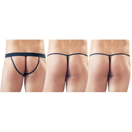 3-Delige Wetlook String Set