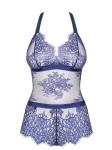 Flowlace Kanten Body - Blauw