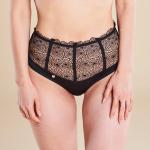 Sharlotte Slip High Waist - Zwart